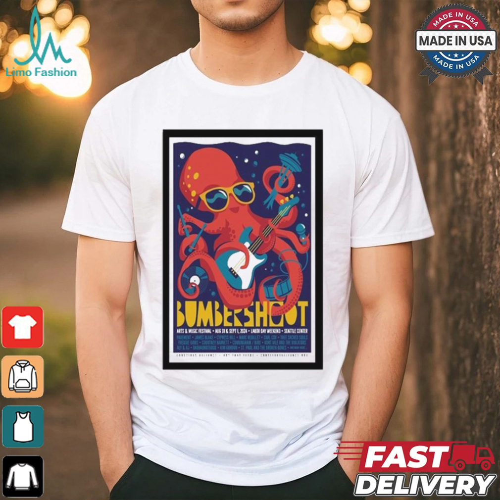 Official Bumbershoot August 31 2024 Event In Seattle, WA Poster shirt Official Bumbershoot August 31 2024 Event In Seattle, WA Poster shirt