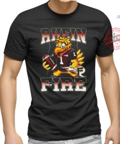 Official Burnie Mark II Rhein Fire Western Conference Champions Shirt