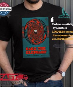 Official Cage The Elephant Aug 10 2024 Canada Life Centre in Winnipeg MB Poster Unisex T Shirt