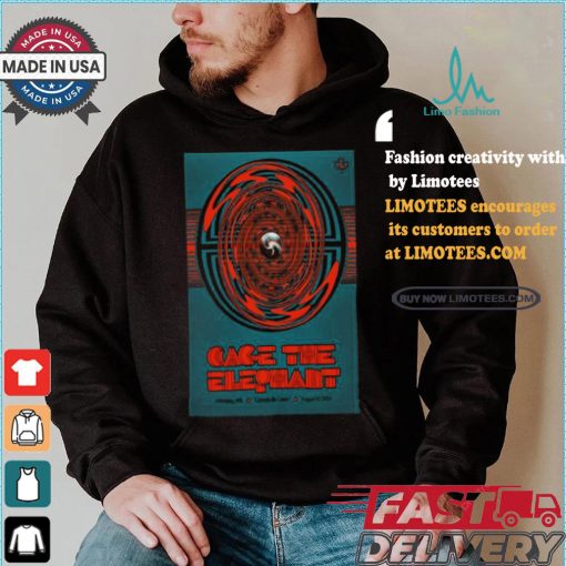 Official Cage The Elephant Aug 10 2024 Canada Life Centre in Winnipeg MB Poster Unisex T Shirt
