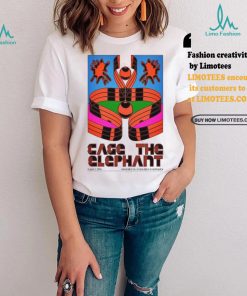 Official Cage The Elephant Aug 2 2024 Ameris Bank Amphitheatre Alpharetta GA Poster Shirt