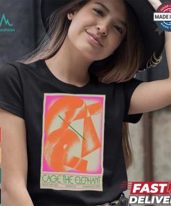 Official Cage The Elephant Riverbend Music Center In Cincinnati OH August 30 2024 Poster shirt