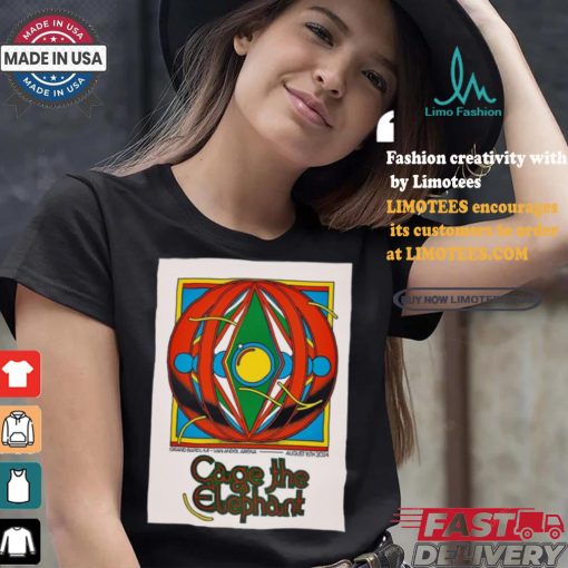 Official Cage The Elephant Show At Van Andel Arena On Aug 16 2024 Poster Shirt
