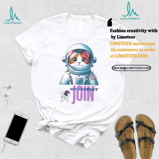 Official Cat my journey join shirt