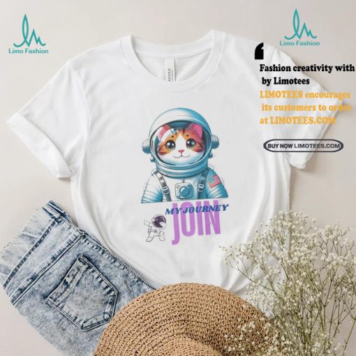 Official Cat my journey join shirt
