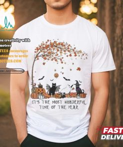 Official Cats Autumn Its The Most Wonderful Time Of The Year Shirt