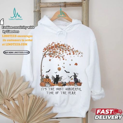 Official Cats Autumn Its The Most Wonderful Time Of The Year Shirt