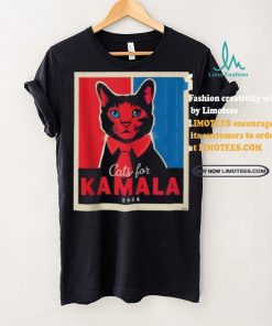 Official Cats For Kamala Harris Feline Lover Supporter Shirt