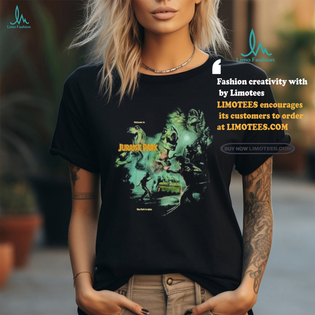 Official Cavitycolors jurassic park dino mayhem new T shirt Official Cavitycolors jurassic park dino mayhem new T shirt