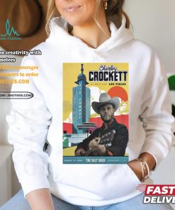 Official Charley Crockett Aug 17 2024 The Salt Shed In Chicago IL Poster shirt
