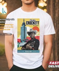 Official Charley Crockett Aug 17 2024 The Salt Shed In Chicago IL Poster shirt