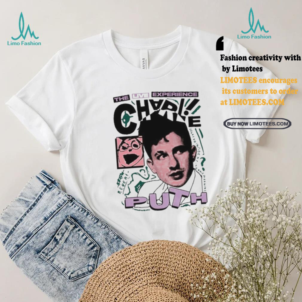 Official Charlie Puth Live Experience Shirt Official Charlie Puth Live Experience Shirt