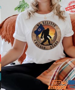 Official Chicago Bears 12 We Believe Bigfoot 2024 Shirt