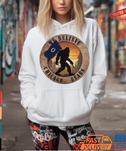 Official Chicago Bears 12 We Believe Bigfoot 2024 Shirt