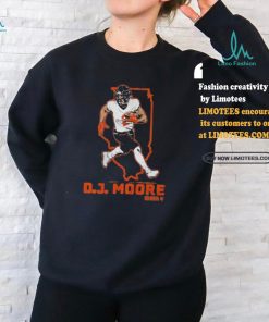 Official Chicago Bears DJ Moore State Star Shirt