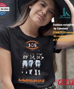 Official Chicago bears 1920 2025 legends ditka payton and butkus signatures shirt