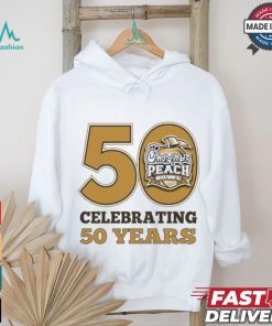 Official Chick Fil A PEach Bowl Celebrating 50 years shirt