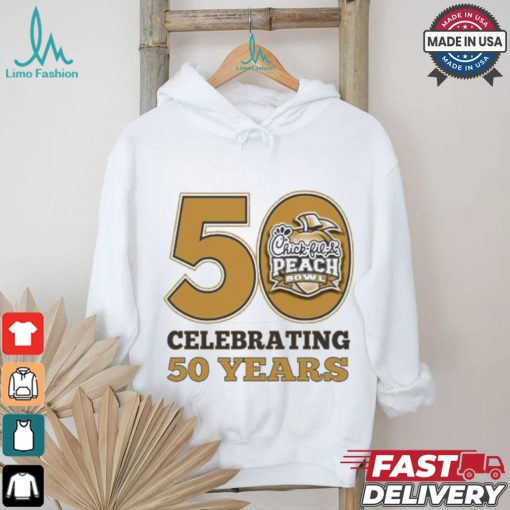 Official Chick Fil A PEach Bowl Celebrating 50 years shirt