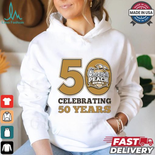 Official Chick Fil A PEach Bowl Celebrating 50 years shirt