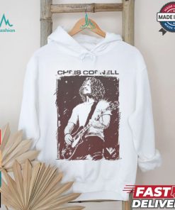 Official Chris Cornell Sketched Guitar shirt