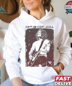 Official Chris Cornell Sketched Guitar shirt