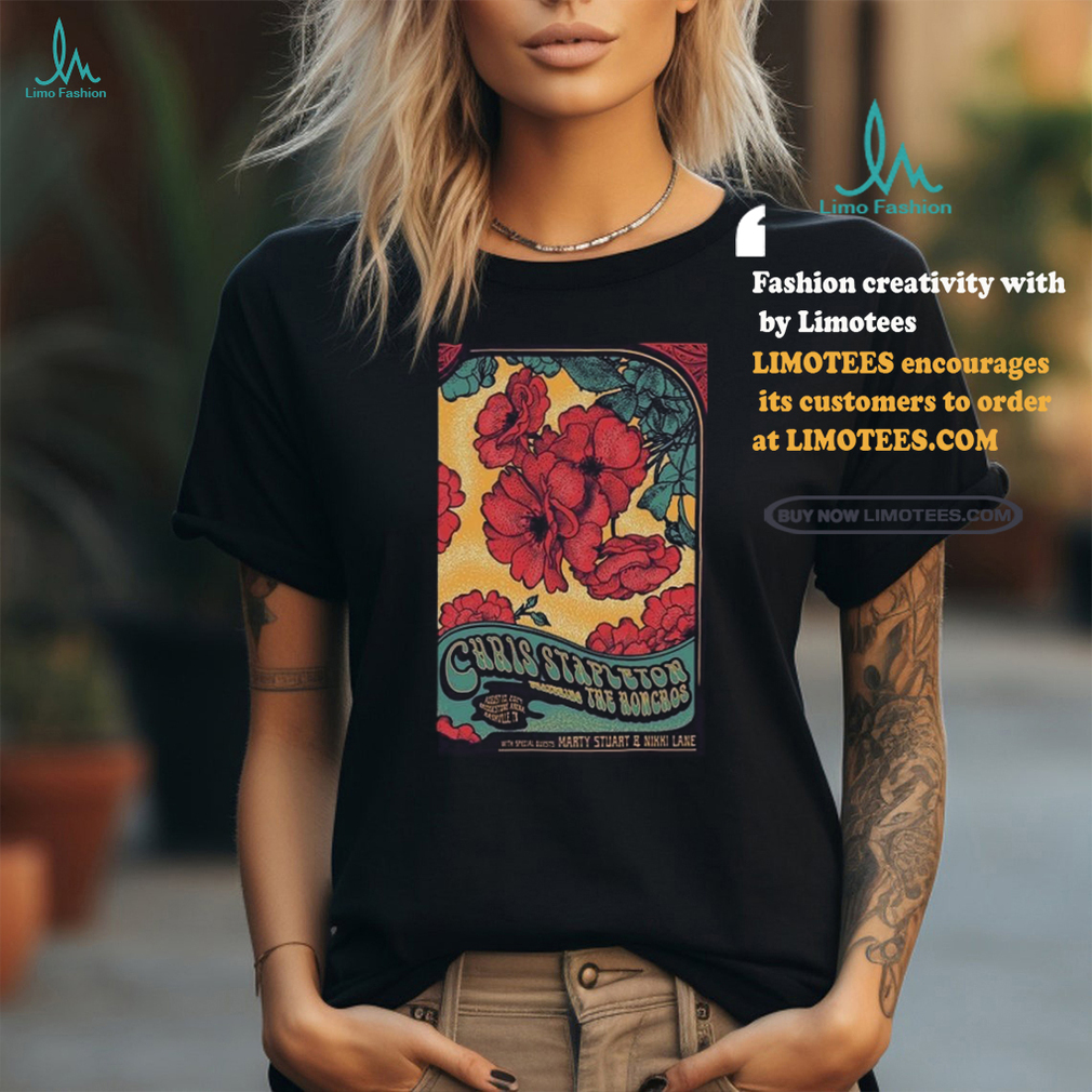 Official Chris Stapleton Tour In Nashville TN On Aug 10 2024 Poster Shirt Official Chris Stapleton Tour In Nashville TN On Aug 10 2024 Poster Shirt