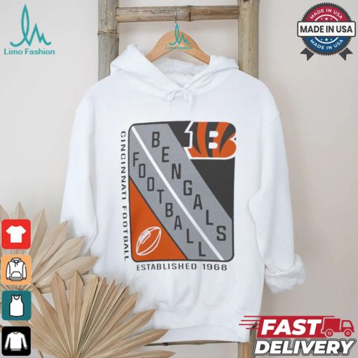 Official Cincinnati Bengals Starter Shield Logo T Shirt