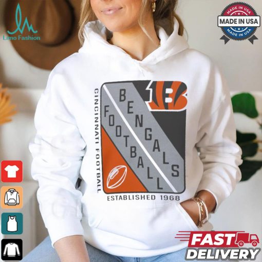 Official Cincinnati Bengals Starter Shield Logo T Shirt
