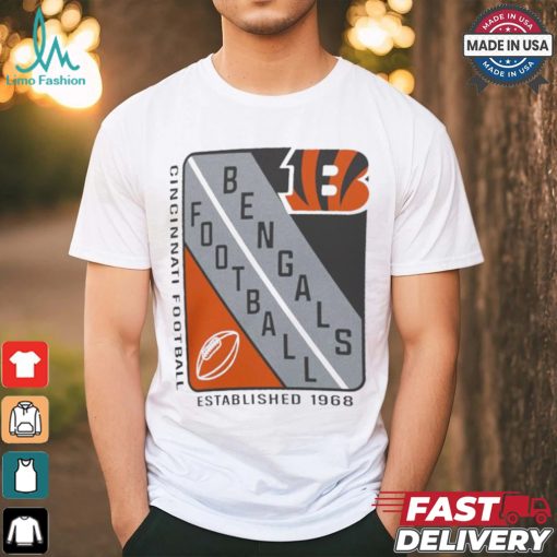 Official Cincinnati Bengals Starter Shield Logo T Shirt