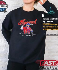 Official Cleveland guardians franmil federico reyes skyline city signature T shirt
