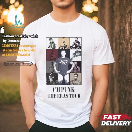 Official Cm Punk The Eras Tour T Shirt