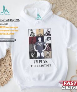 Official Cm Punk The Eras Tour T Shirt