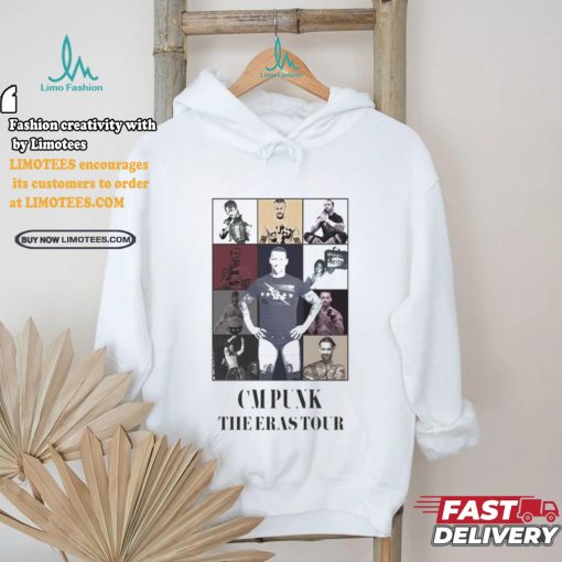 Official Cm Punk The Eras Tour T Shirt