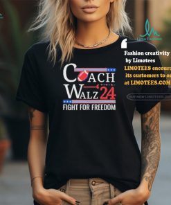 Official Coach Walz 24 Fight For Freedom Football Shirt, hoodie, sweater, long sleeve and tank top Official Coach Walz 24 Fight For Freedom Football Shirt