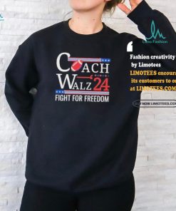 Official Coach Walz 24 Fight For Freedom Football Shirt, hoodie, sweater, long sleeve and tank top Official Coach Walz 24 Fight For Freedom Football Shirt