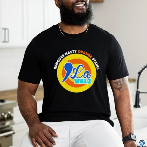 Official Comma Kamala Walz Removes Nasty Orange Stains T Shirt