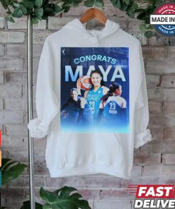 Official Congrats Maya Moore on your jersey retirement FO23VER WNBA Minnesota Lynx poster t shirt
