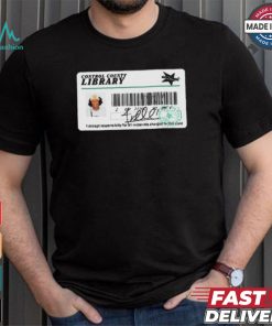 Official Control Crew Control Library Card Shirt