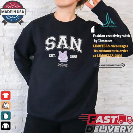Official Cute Ateez Members Aniteez Shirt