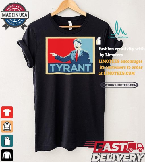 Official Dahlia kurtz justin trudeau tyrant T shirt