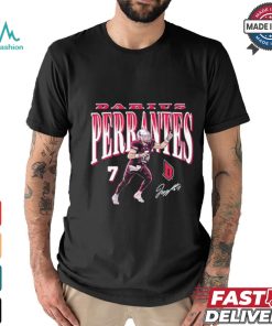 Official Darius Illustrated Signature Football T shirt
