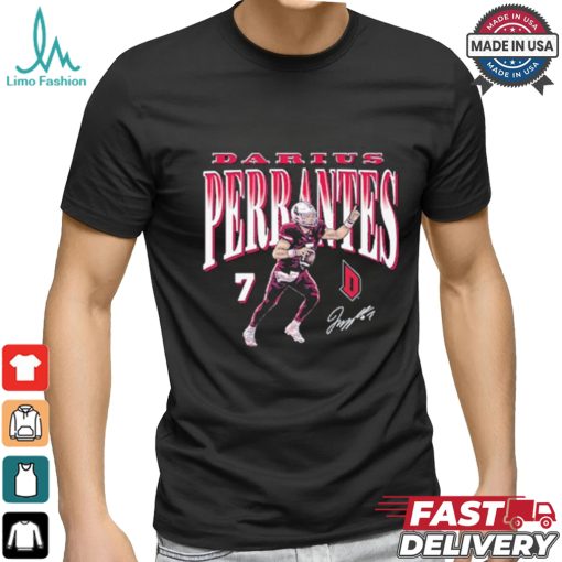 Official Darius Illustrated Signature Football T shirt