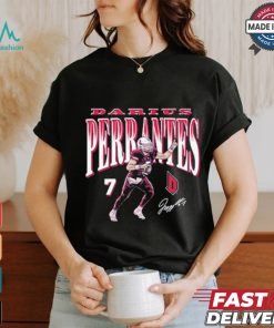 Official Darius Illustrated Signature Football T shirt