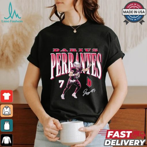 Official Darius Illustrated Signature Football T shirt