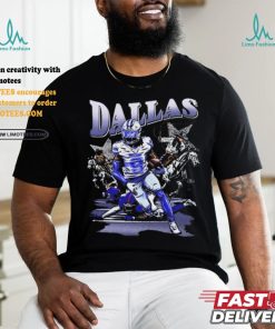 Official Dark Horse X Kavontae Turpin Dallas Cowboys Painting t shirt