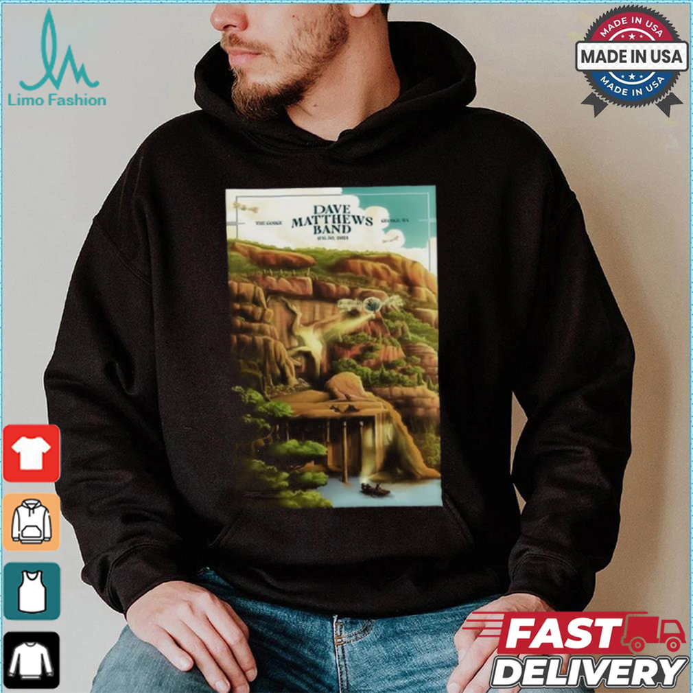 Official Dave Matthews Band Gorge Amphitheatre in George WA Aug 30 2024 Poster shirt Official Dave Matthews Band Gorge Amphitheatre in George WA Aug 30 2024 Poster shirt