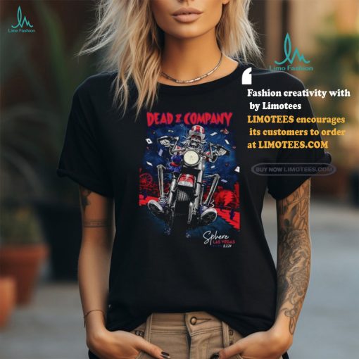 Official Dead And Company August 2 2024 Sphere Las Vegas NV Poster Shirt