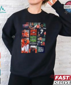 Official Denver Broncos vs Seattle Seahawks September 8 2024 kickoff game matchup shirt