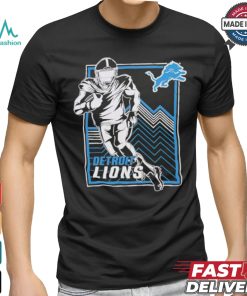 Official Detroit Lions Starter Player Grid T Shirt