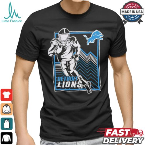 Official Detroit Lions Starter Player Grid T Shirt